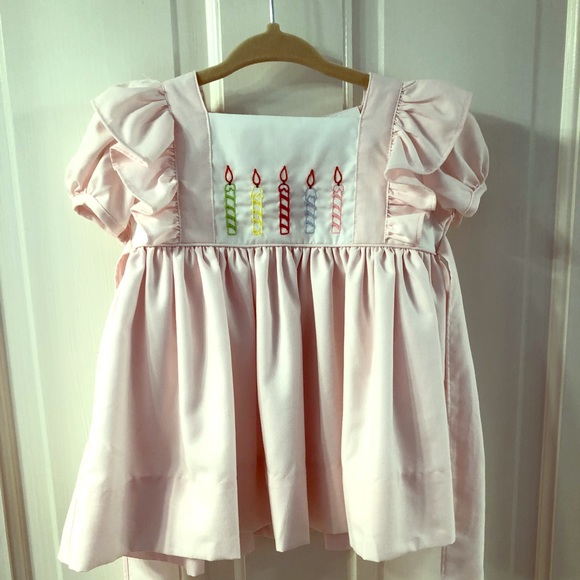 The Proper Peony Other - Proper Peony Birthday Dress with Bloomers 12 Month